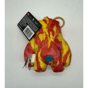 FUGGLER Keyring Plush Keychain Funny Ugly New Monster Collectible BLUE BUTTON